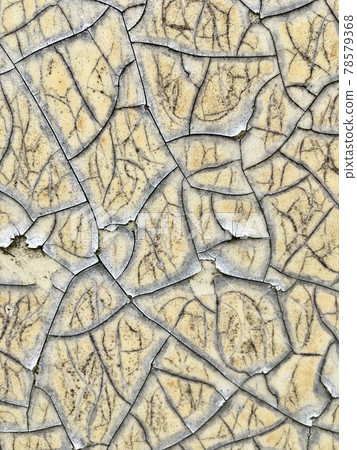 Part of a sign that has deteriorated and the paint is shabby Part of a sign that has deteriorated and the paint is shabby 78579368