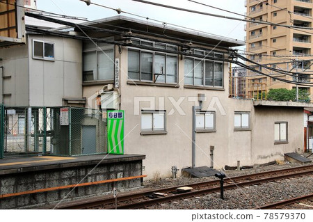 Signal station remaining on the ground station ... Sky Tree Line [Kasukabe Station] 78579370