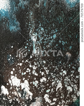 Ink, paint, abstract. Closeup of the painting. Colorful abstract painting background. Highly-textured oil paint. High quality details. Ink, paint, abstract. Closeup of the painting. Colorful abstract painting background. Highly-textured oil paint. High quality details. 78579789