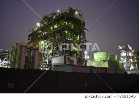 川崎市工廠夜景 川崎市工廠夜景 78581540