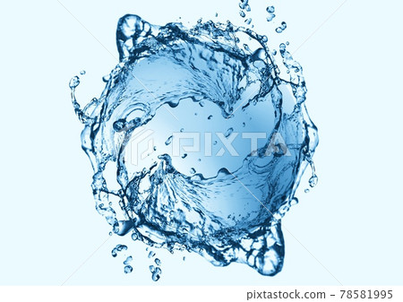 Sphere and splash Sphere and splash 78581995