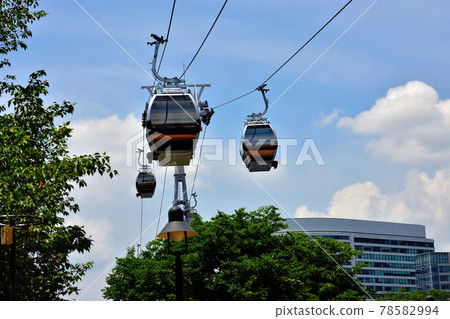 Japan's first permanent urban ropeway Yokohama Air Cabin Japan's first permanent urban ropeway Yokohama Air Cabin 78582994