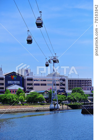 Japan's first permanent urban ropeway Yokohama Air Cabin Japan's first permanent urban ropeway Yokohama Air Cabin 78583842
