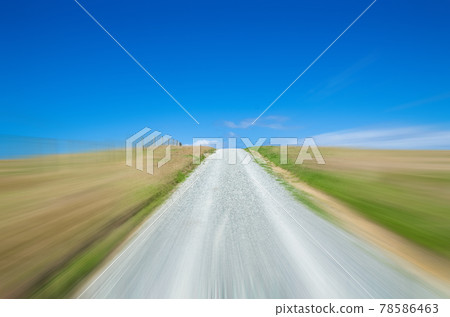 Scenic pathway in the motion blur. Scenic pathway in the motion blur. 78586463