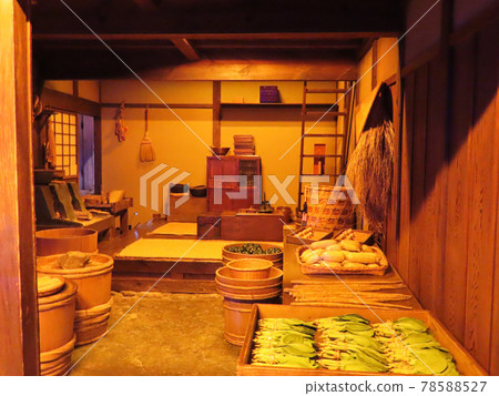 Greengrocer in the Edo period 78588527