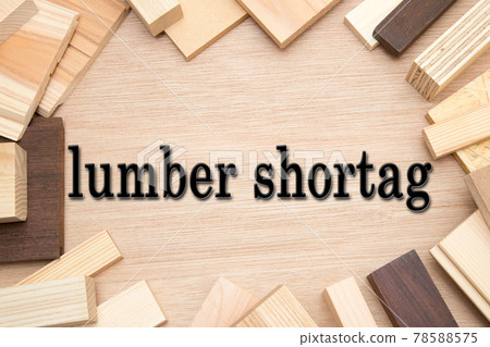 lumber shortag image wood board 78588575