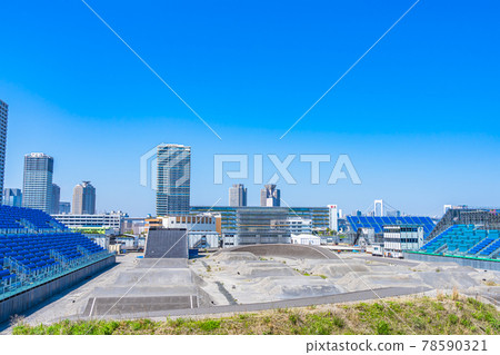 Tokyo Cityscape Ariake Urban Sports Park 78590321