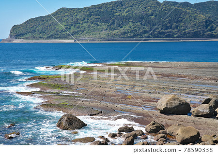 [Udo Senjojiki Strange Rock] Miyaura, Nichinan City, Miyazaki Prefecture 78590338