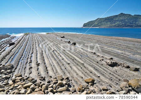 【牛島千疊敷奇石】宮崎縣日南市宮浦 【牛島千疊敷奇石】宮崎縣日南市宮浦 78590344