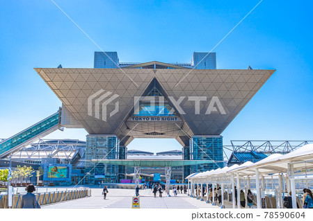 東京都市風景 東京國際展覽中心周邊風景 78590604