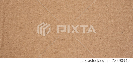 Close up old brown paper box texture and background 78590943