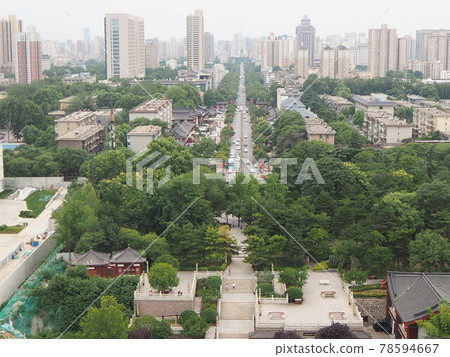 View from the Great Wild Goose Pagoda 78594667