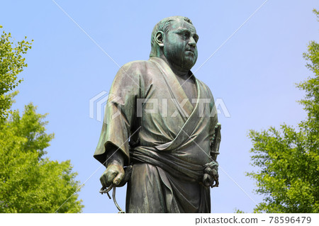 Takamori Saigo statue of Ueno Imperial Park Takamori Saigo statue of Ueno Imperial Park 78596479
