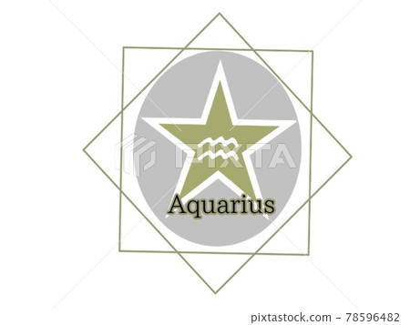 Pentagram 12 constellation icon Pentagram 12 constellation icon 78596482