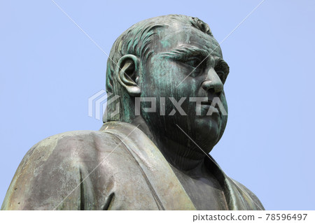 上野皇家公園的Takamori Saigo雕像 上野皇家公園的Takamori Saigo雕像 78596497