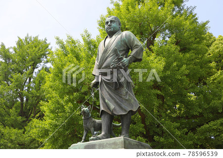 Takamori Saigo statue of Ueno Imperial Park 78596539