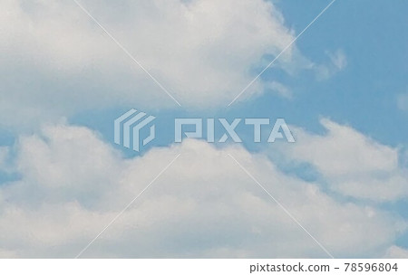 A landscape with a large mass of cotton clouds A landscape with a large mass of cotton clouds 78596804