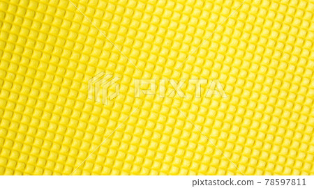 Close up of yellow foam for a background. Close up of yellow foam for a background. 78597811
