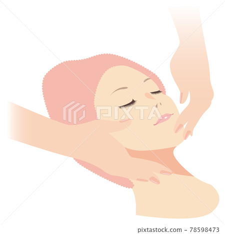接受面部美容治療的女性 78598473
