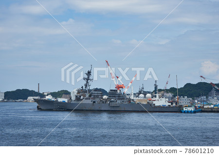 Kanagawa Prefecture Yokosuka Base US Navy Aegis Ship Repair 78601210