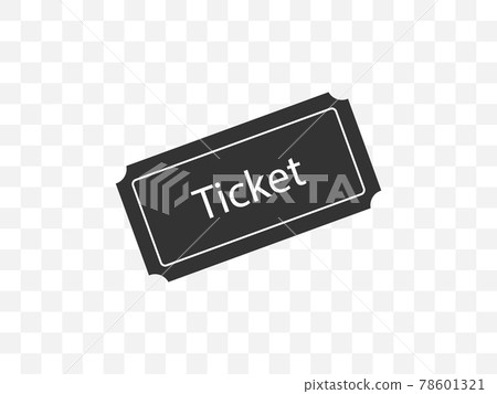 Ecommerce, ticket icon. Vector illustration, flat design. Ecommerce, ticket icon. Vector illustration, flat design. 78601321