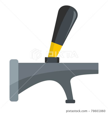 Tap icon, flat style 78601860