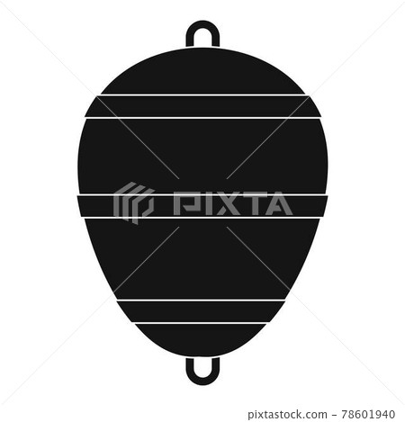 Bobber icon, simple style 78601940