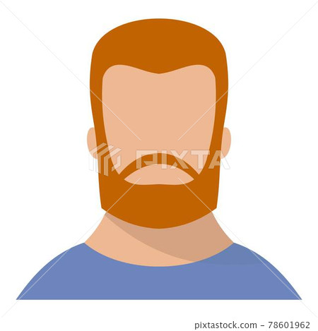 Hipster icon, flat style 78601962