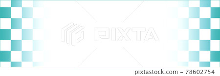 Japanese pattern strip frame checkered pattern 78602754
