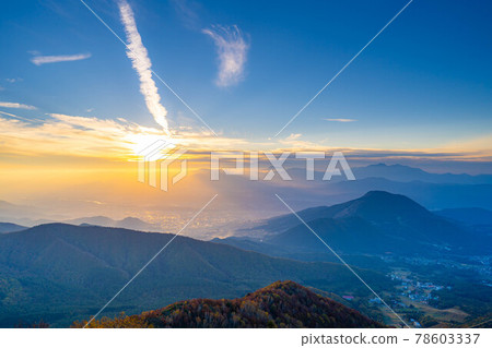 Sunset at Ryuo Mountain Park [Nagano Prefecture] 78603337