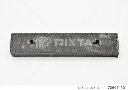 Metal iron industrial parts, tools equipment, isolated on white background 78603430