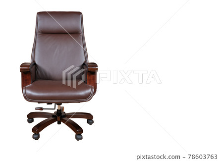 Comfortable and stylishly designed brown office chair, brown boss seat 78603763