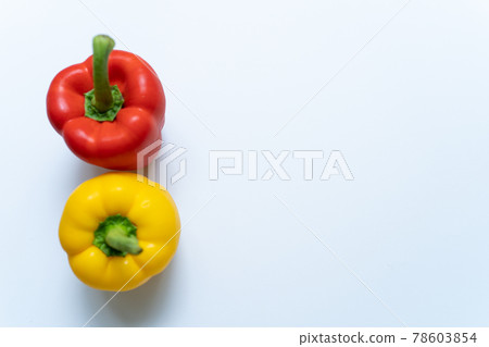 Red and yellow paprika Red and yellow paprika 78603854