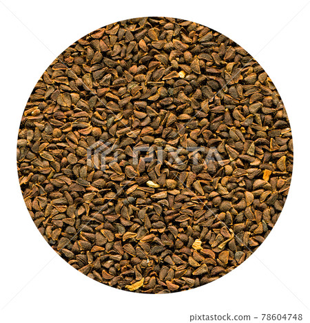 Close up brown harmal seed texture, uzerlik tohumu 78604748