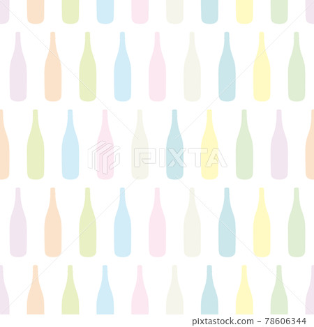 Colorful Japanese sake pattern background 78606344