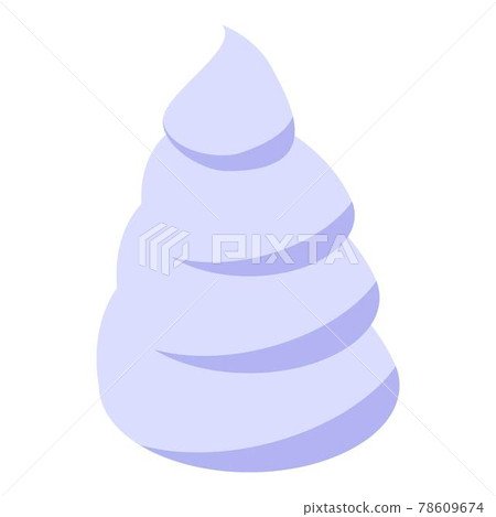 Construction foam icon, isometric style Construction foam icon, isometric style 78609674