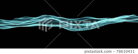 Abstract background of points Cyber particles Big data stream 3D rendering Abstract background of points Cyber particles Big data stream 3D rendering 78610431
