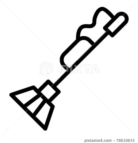 Gasoline trimmer icon, outline style Gasoline trimmer icon, outline style 78610633