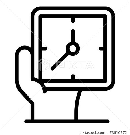 Watchmaker repair icon, outline style Watchmaker repair icon, outline style 78610772