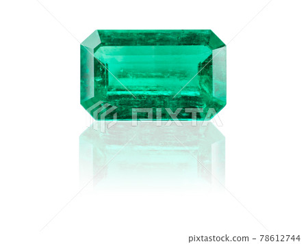 raw emeralds, gemstone jewelry isolated on white background raw emeralds, gemstone jewelry isolated on white background 78612744