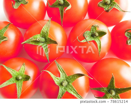 Tomato Tomato ripe tomato alignment, bird's-eye view 78615214
