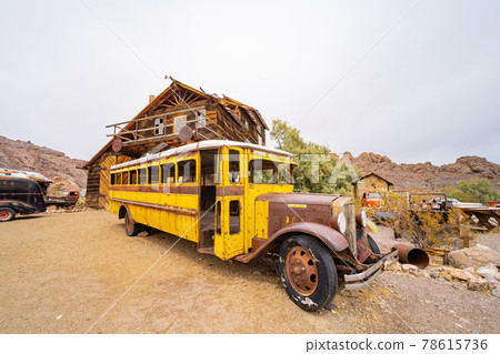 Abandoned car of the Nelson Ghost Town 78615736
