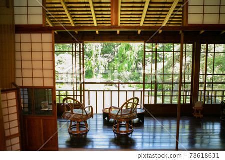 大氣的老日本房子景觀材料 大氣的老日本房子景觀材料 78618631