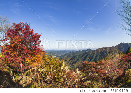 View from "Mitakedaira" on the hillside of Mt. Mitake [Ome City, Tokyo] 78619129