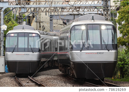 30000型浪漫車EXEα的分離 30000型浪漫車EXEα的分離 78619269