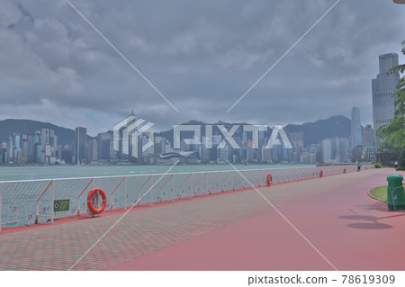 the Hung Hom Promenade, at hong kong 29 May 2021 78619309