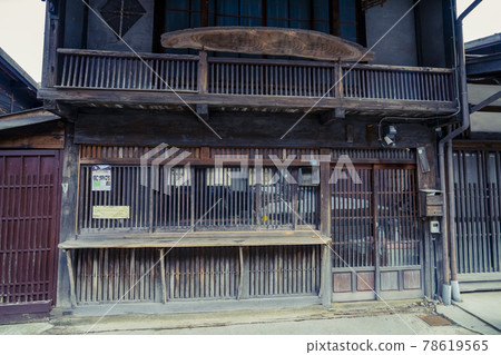 長野縣鹽尻市奈良井宿的風景 長野縣鹽尻市奈良井宿的風景 78619565