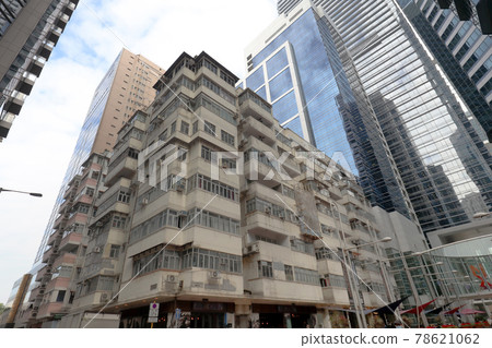Residential area in old apartment, Tong Chong Street hk, 18 Dec 2020 Residential area in old apartment, Tong Chong Street hk, 18 Dec 2020 78621062