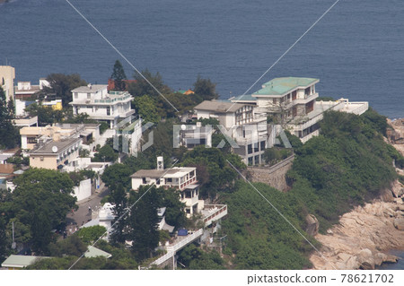 an view of Shek O village, Hong Kong. 23 April 2006 78621702