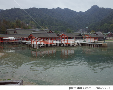 嚴島神社全景_安藝宮島 嚴島神社全景_安藝宮島 78622797